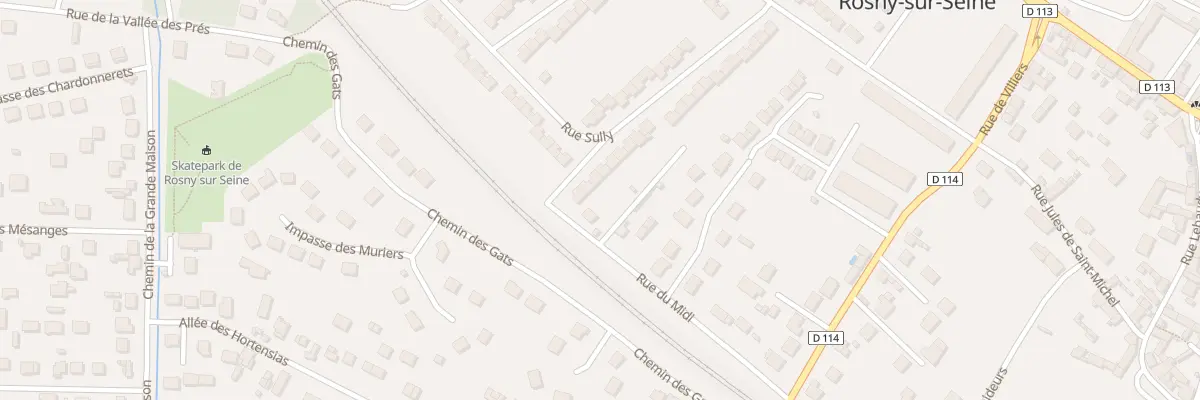 Plan du 39 Rue Sully à Rosny-sur-Seine