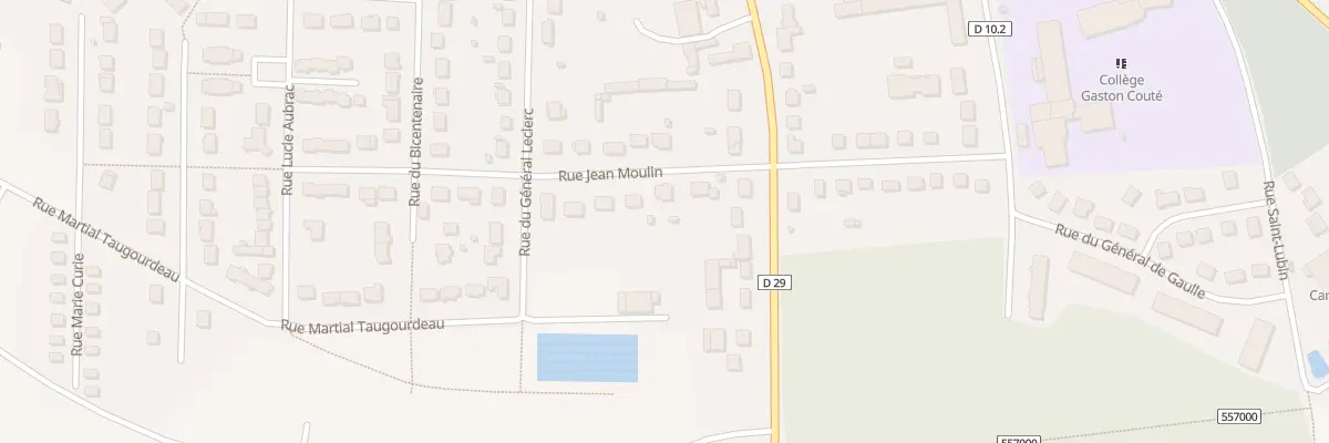 Plan du 17 Rue Jean Moulin aux Villages Vovéens