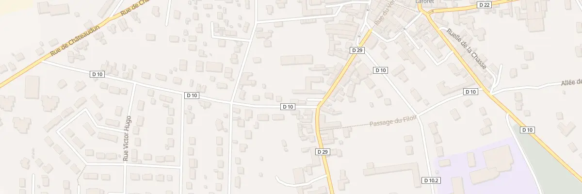 Plan du 2 Rue Guynemer aux Villages Vovéens