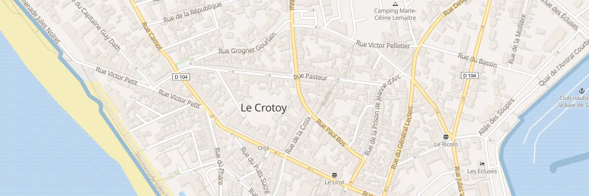 Plan du 5 Rue du 8 Mai au Crotoy