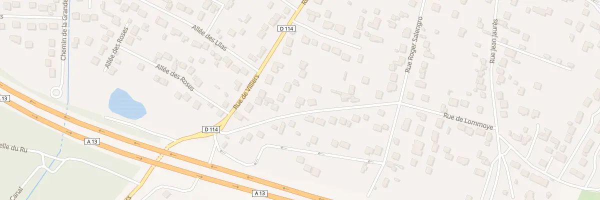 Plan du 5 Rue de Lommoye à Rosny-sur-Seine