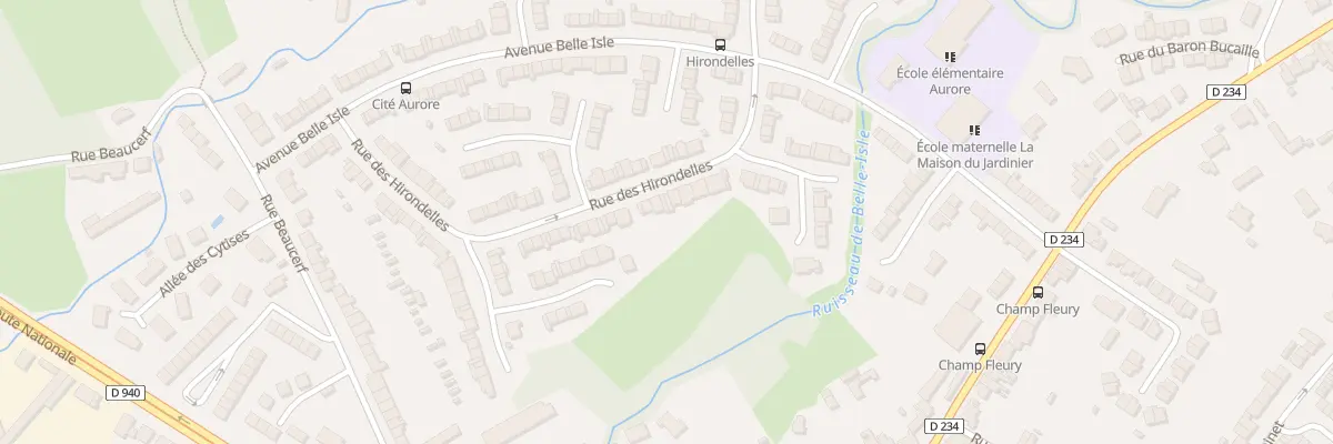 Plan du 36 Rue des Hirondelles à Saint-Léonard