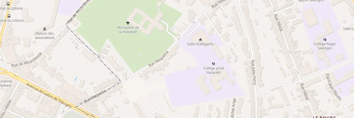 Plan du 76 Rue de Maquetra à Saint-Martin-Boulogne