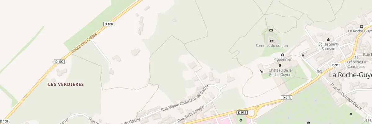Plan du 3 Rle des Jurés à La Roche-Guyon