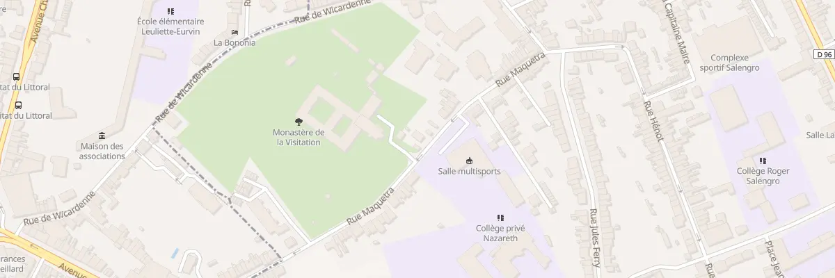 Plan du 11 Rue de Maquetra à Saint-Martin-Boulogne