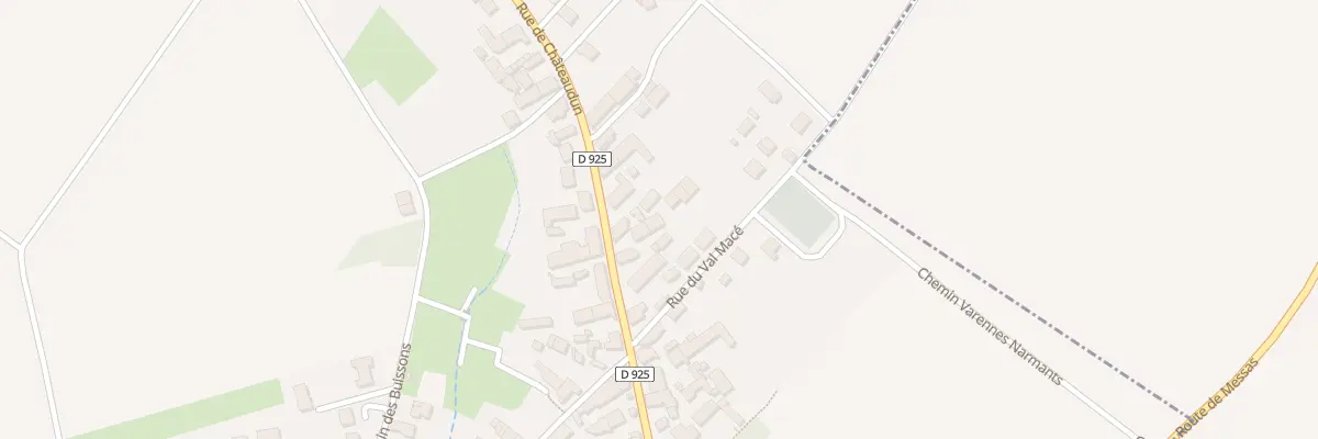 Plan du 206 Rue de Chateaudun à Beaugency