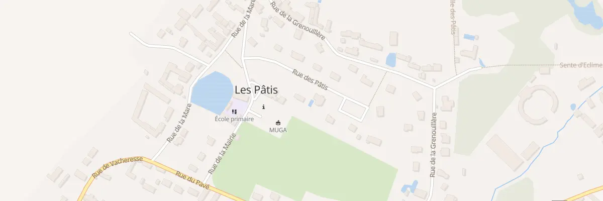 Plan du 2 Rue des Pâtis à Mittainville