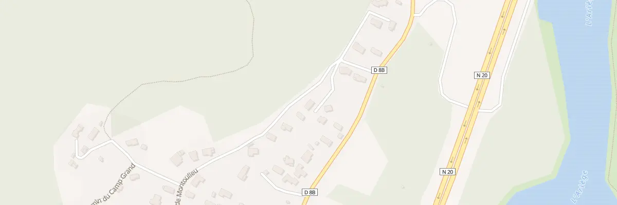 Plan du 6 Imp Dominique Ricard à Mercus-Garrabet
