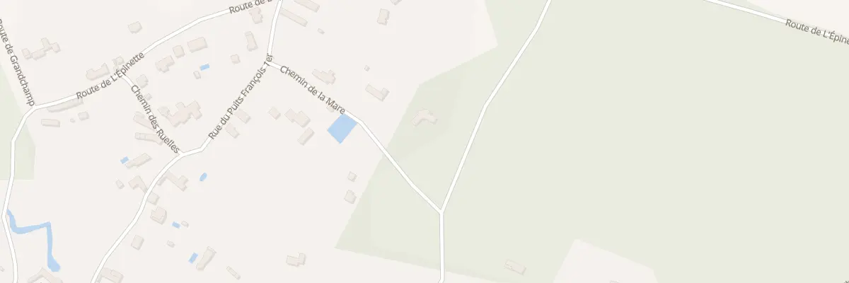 Plan du 5 Che de la Mare à La Hauteville