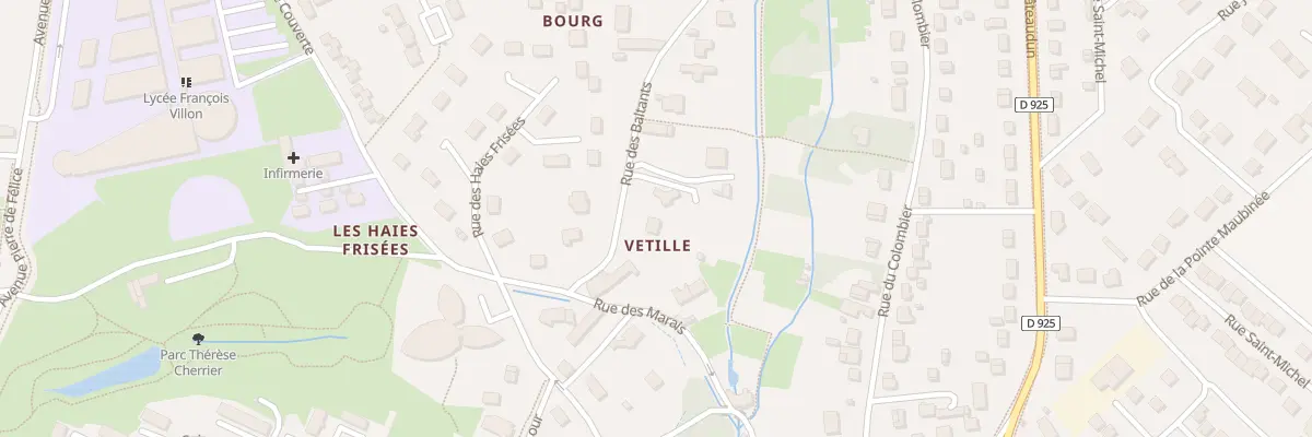 Plan du 2 Rue des Baltants à Beaugency