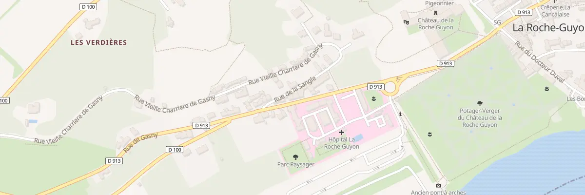 Plan du 6 Rue Justinien Blazy à La Roche-Guyon