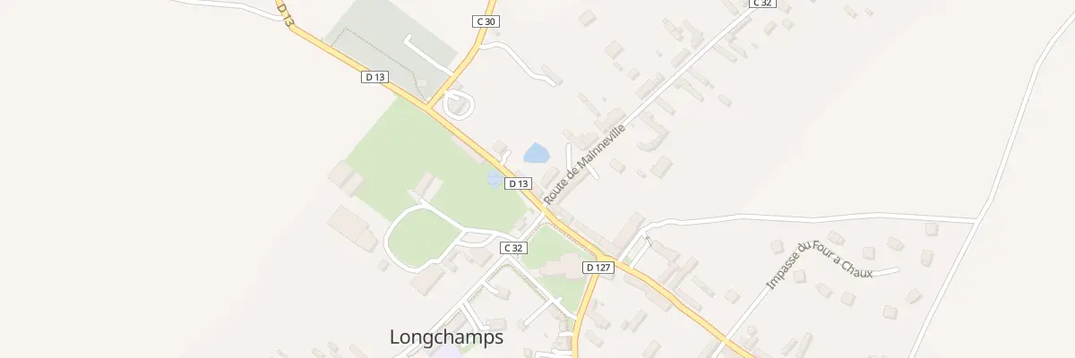 Plan du 60 Rte de Mainneville à Longchamps