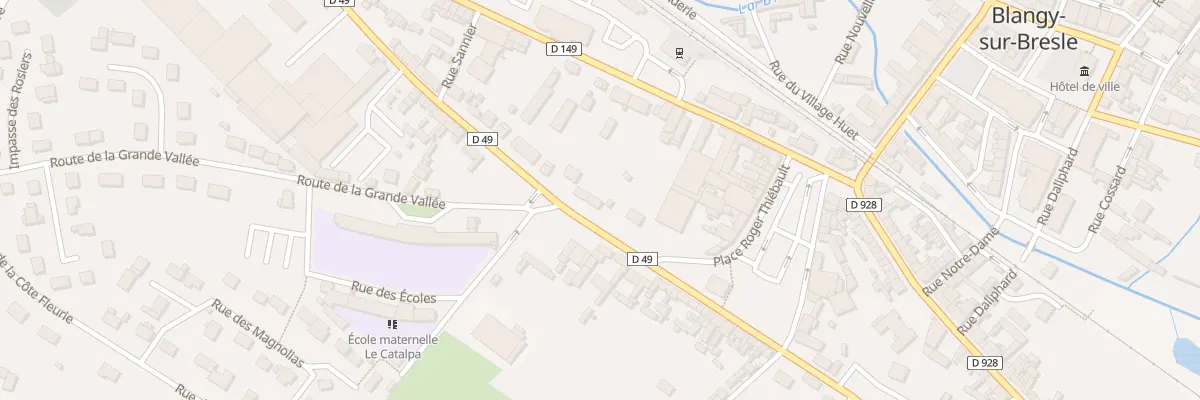 Plan du 28 Rue de Morgan à Blangy-sur-Bresle