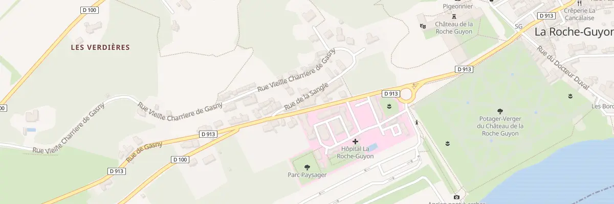 Plan du 4 Rue Justinien Blazy à La Roche-Guyon