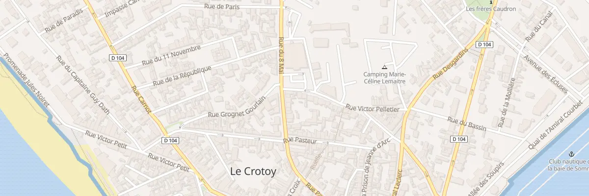 Plan du 24 Rue du 8 Mai au Crotoy