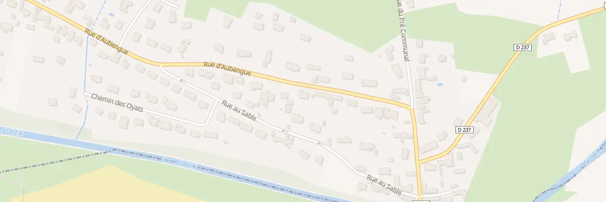 Plan du 44B Rue d’Aubengue à Ambleteuse