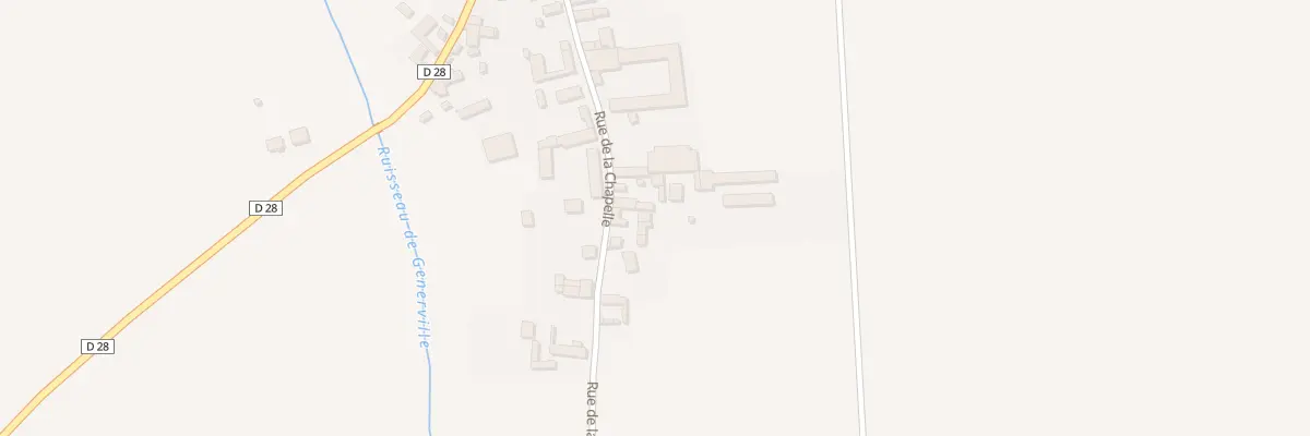 Plan du 13 Rue de la Chapelle à Sours