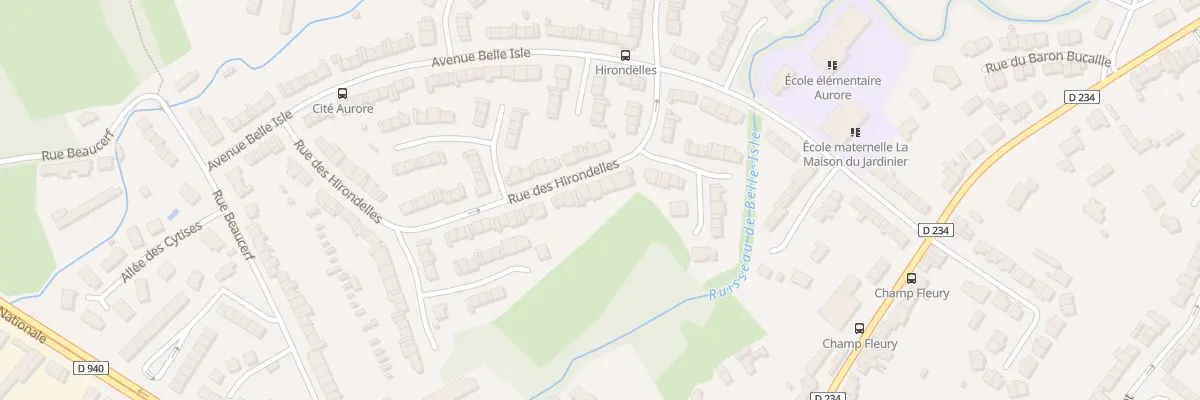 Plan du 40 Rue des Hirondelles à Saint-Léonard