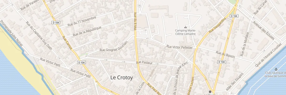 Plan du 20 Rue du 8 Mai au Crotoy