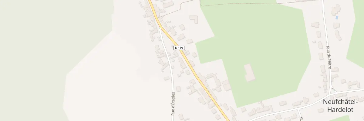 Plan du 42 Rue du Chemin à Neufchâtel-Hardelot