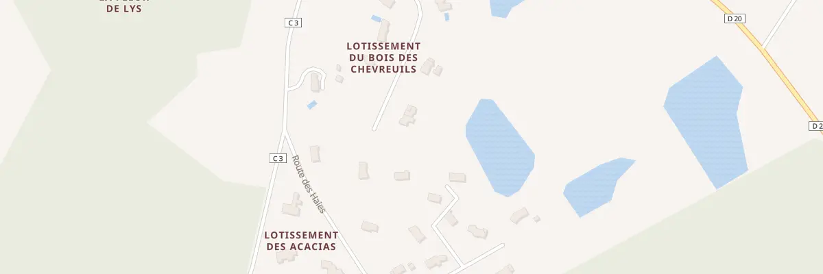 Plan du 12 Lot Bois des Chevreuils à Lassay-sur-Croisne