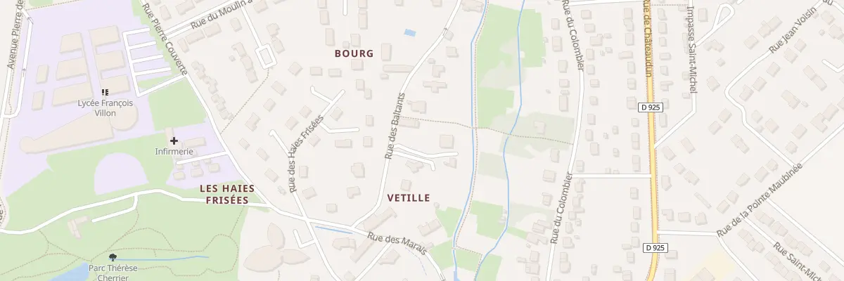 Plan du 6 Rue des Baltants à Beaugency
