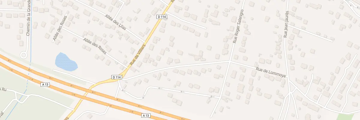 Plan du 7 Rue de Lommoye à Rosny-sur-Seine