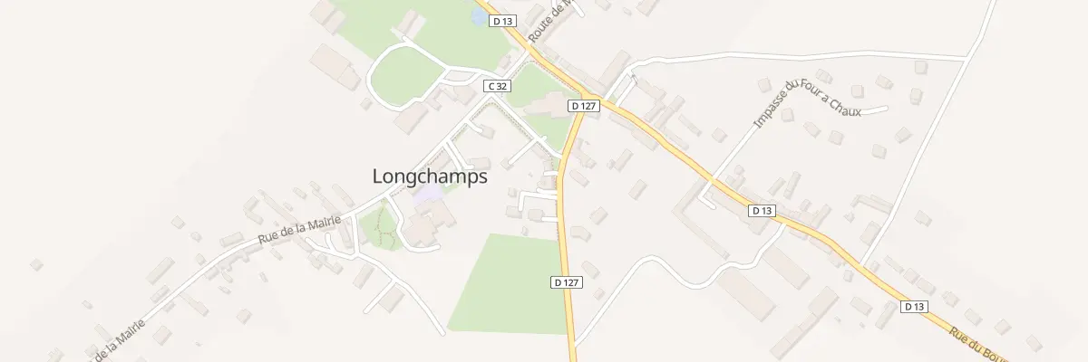 Plan du 88 Rte des Grands Champs à Longchamps