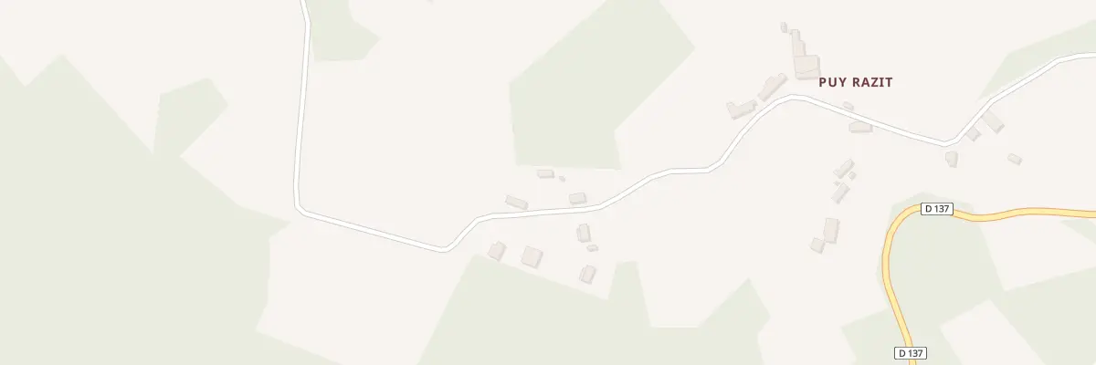 Plan du 5278 Puyrazie à Saint-Merd-de-Lapleau