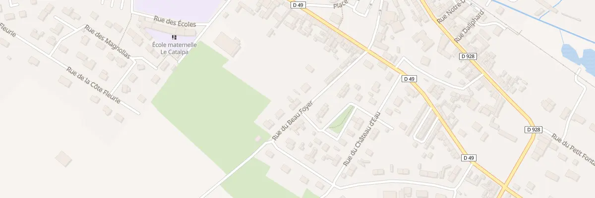 Plan du 18 Rue du Beau Foyer à Blangy-sur-Bresle