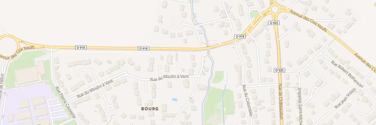 Plan du 19 Rue des Baltants à Beaugency