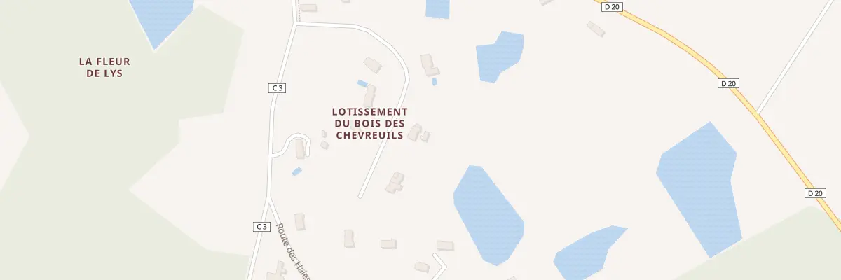 Plan du 14 Lot Bois des Chevreuils à Lassay-sur-Croisne