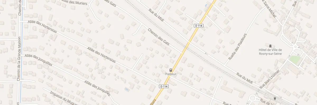 Plan du 30 Rue de Villiers à Rosny-sur-Seine