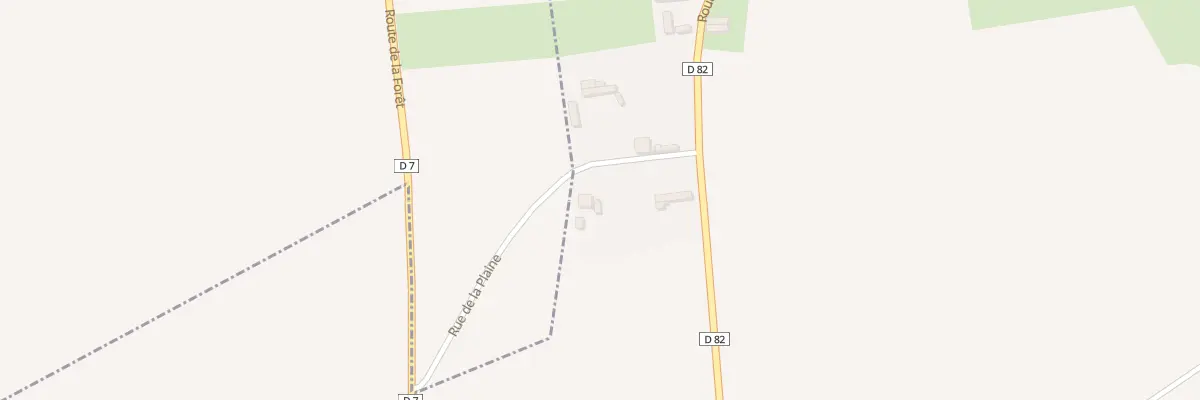Plan du 5072 Plaine de Sainte Beuve à Landes-Vieilles-et-Neuves
