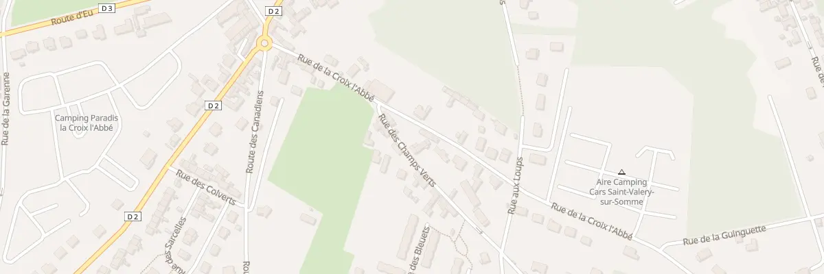Plan du 190 Rue de la Croix l’Abbé à Saint-Valery-sur-Somme