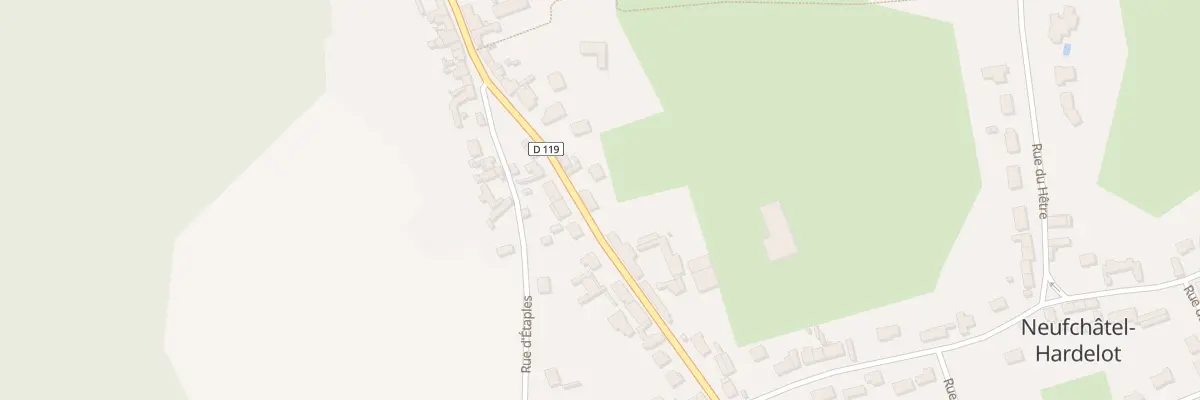 Plan du 37 Rue du Chemin à Neufchâtel-Hardelot