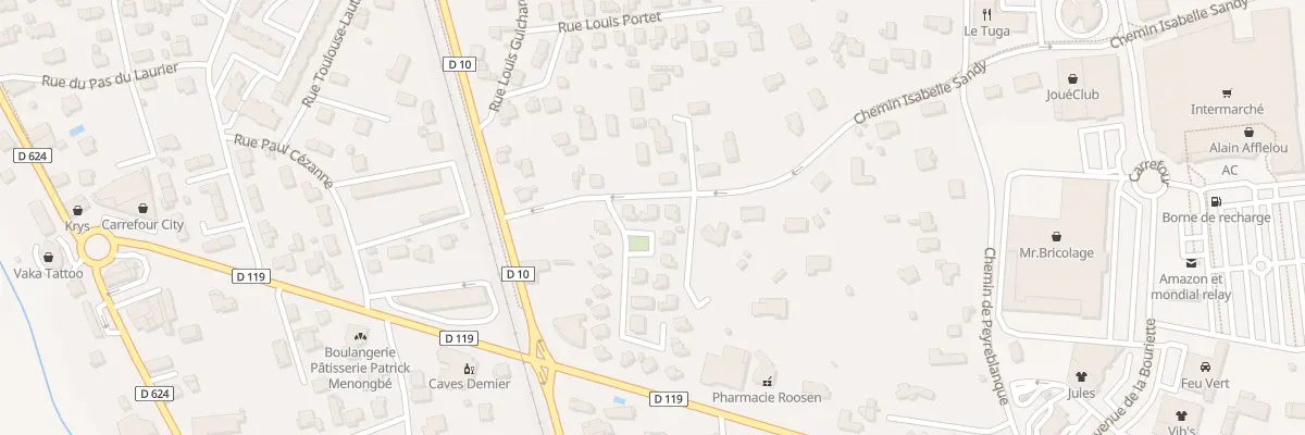 Plan du 1B Imp Auguste Renoir à Pamiers