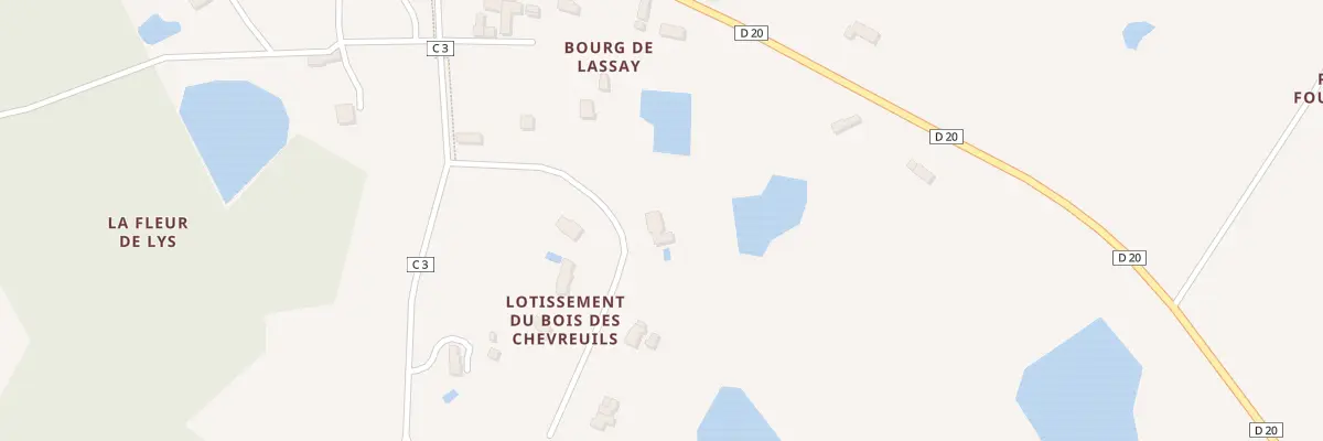 Plan du 16 Lot Bois des Chevreuils à Lassay-sur-Croisne