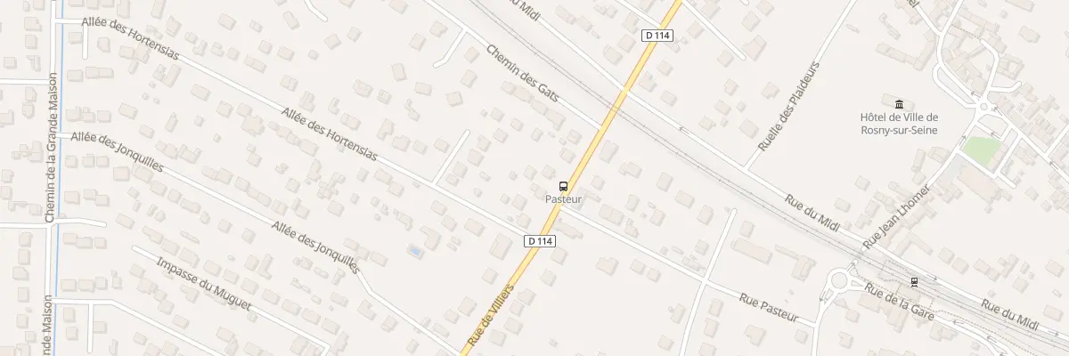 Plan du 34 Rue de Villiers à Rosny-sur-Seine