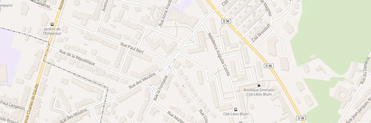 Plan du 1 Rue Rodin à Saint-Martin-Boulogne