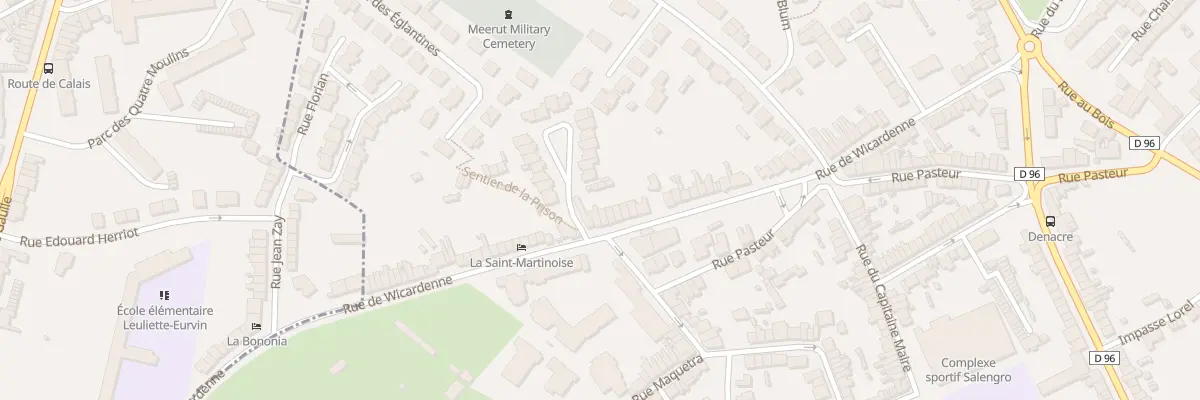 Plan du 81 Rue de Wicardenne à Saint-Martin-Boulogne