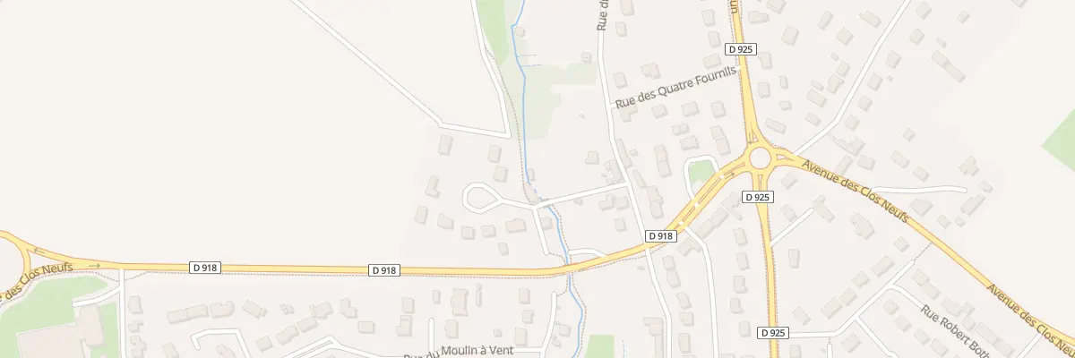 Plan du 27 Rue des Baltants à Beaugency