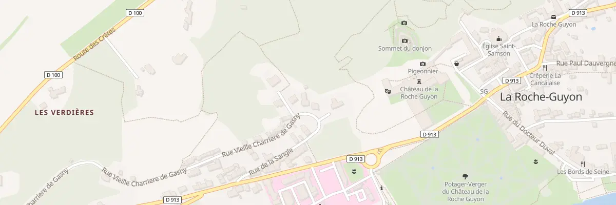Plan du 4 Rue Vieille Charriere de Gasny à La Roche-Guyon