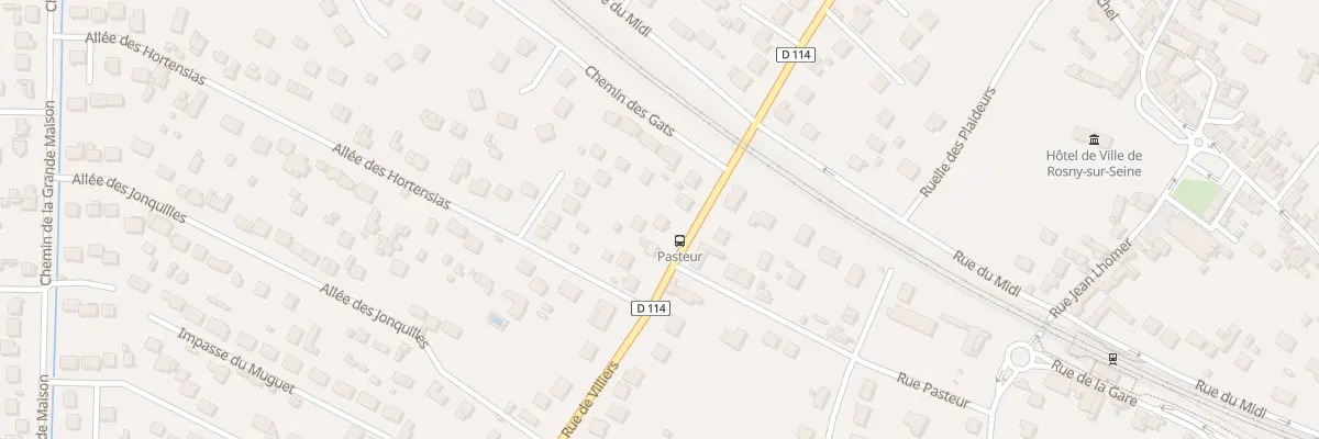 Plan du 30T Rue de Villiers à Rosny-sur-Seine