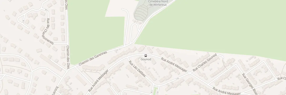 Plan du 59 Rue André Messager à Wimereux