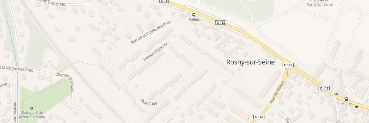 Plan du 17 Av Henri IV à Rosny-sur-Seine