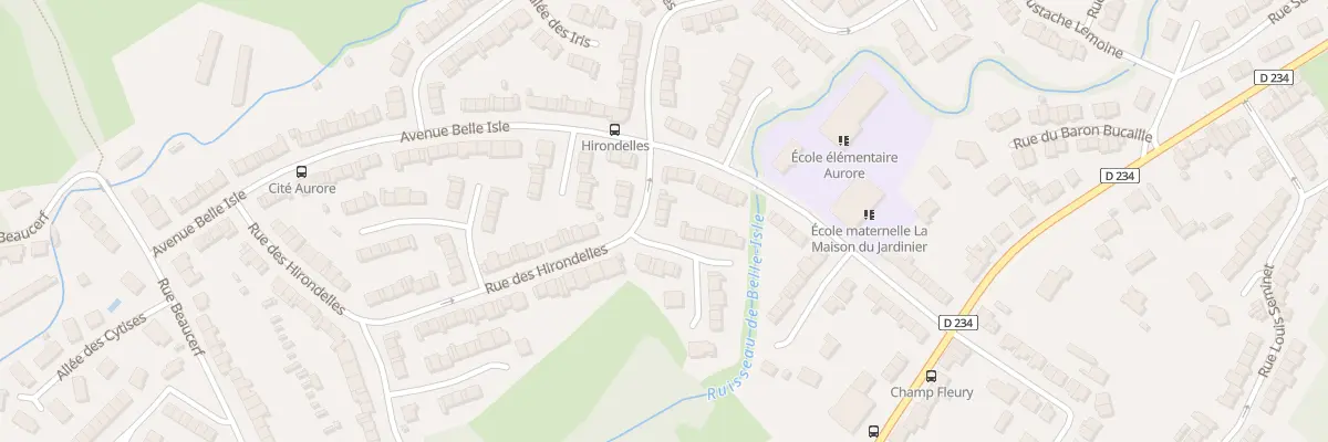 Plan du 46 Rue des Hirondelles à Saint-Léonard