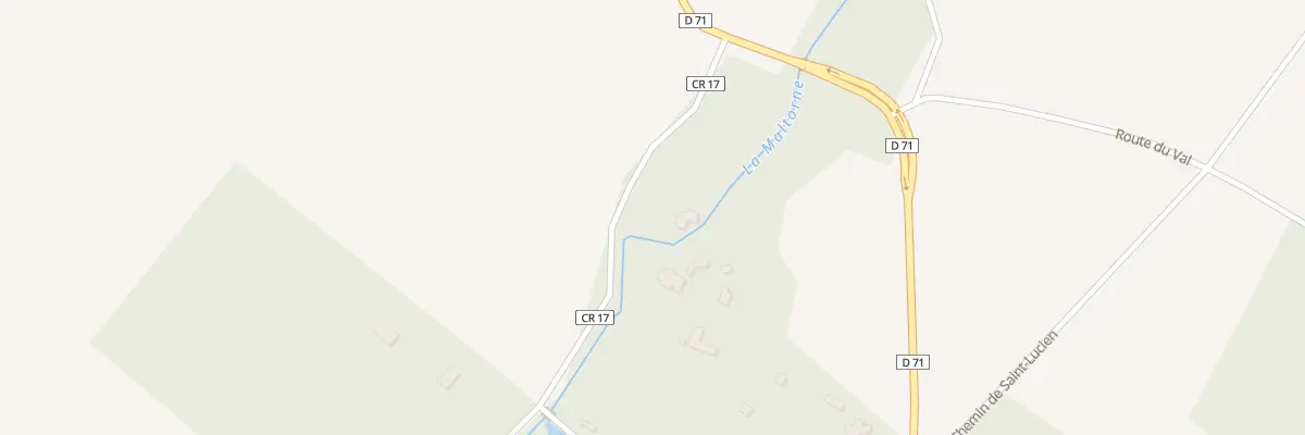 Plan du 1 Che des Bergeries à Mittainville