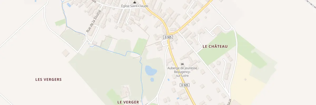 Plan du 157 Rue de Chateaudun à Beaugency
