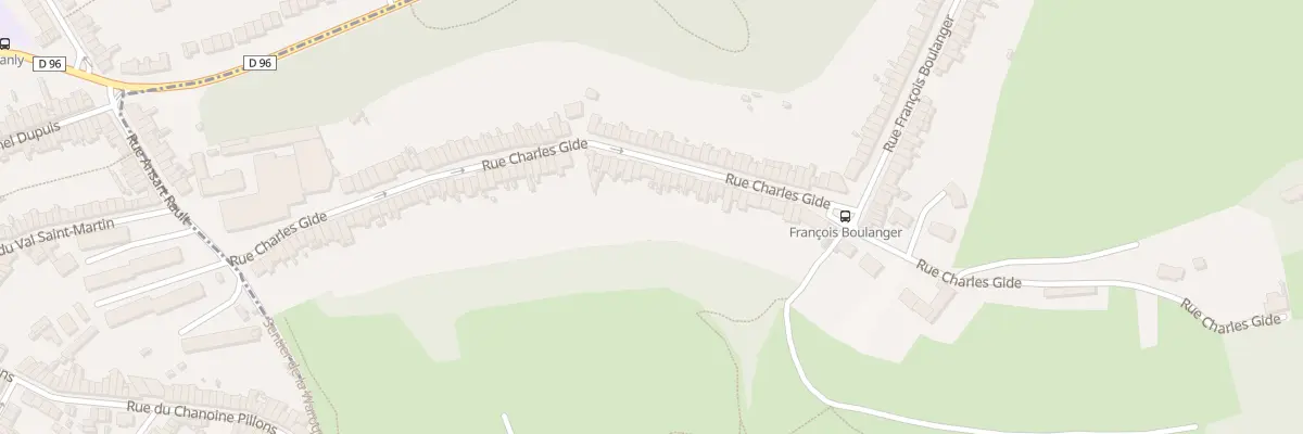 Plan du 104 Rue Charles Gide à Saint-Martin-Boulogne